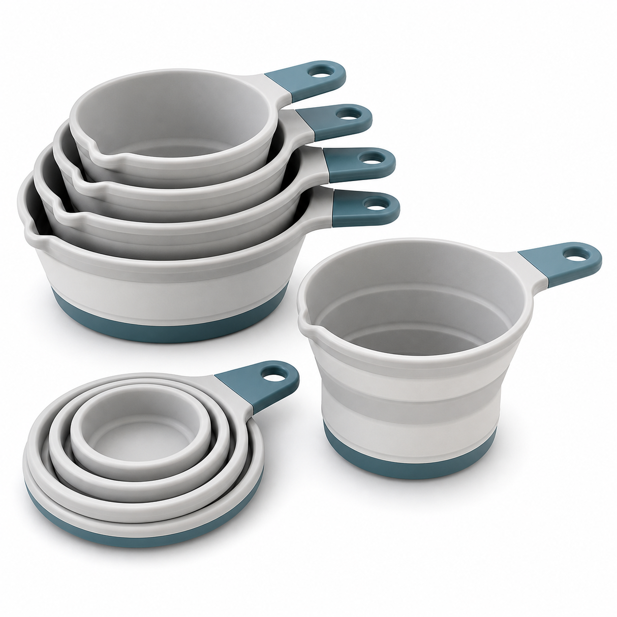 denmarkselect™ GripNest Silicone Measuring Cup Set