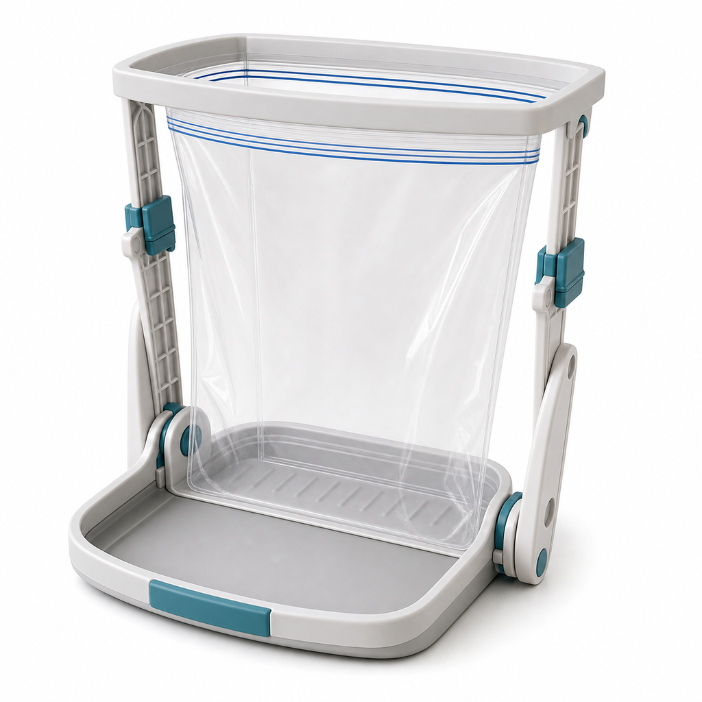 denmarkselect™ ZipDock Marinade & Freezer Bag Prep Station