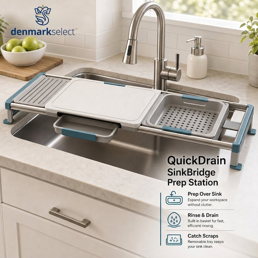 denmarkselect™ QuickDrain SinkBridge Prep Station